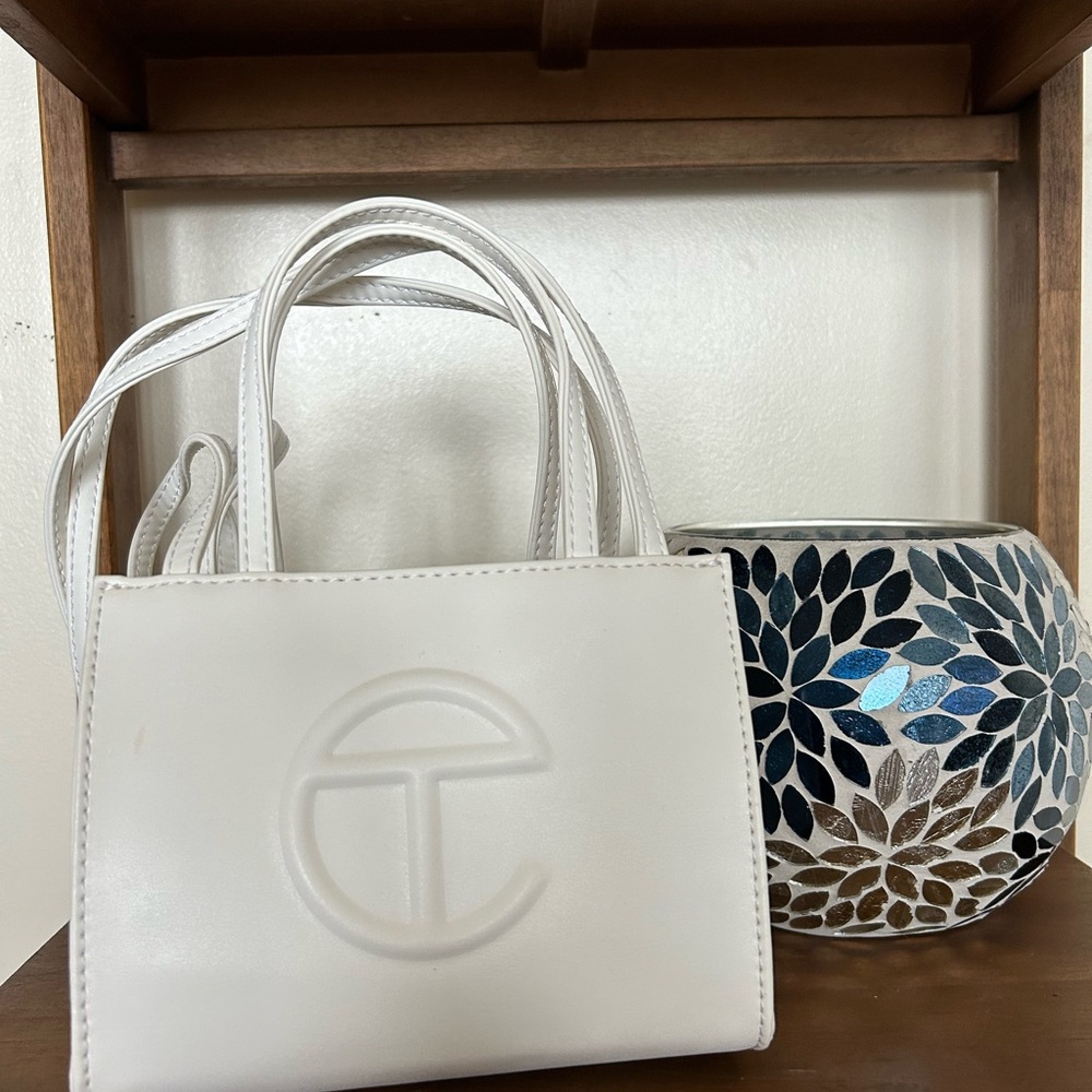 Like New Telfar Small Shopper White